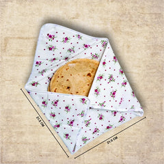 Floral Print Roti Cover