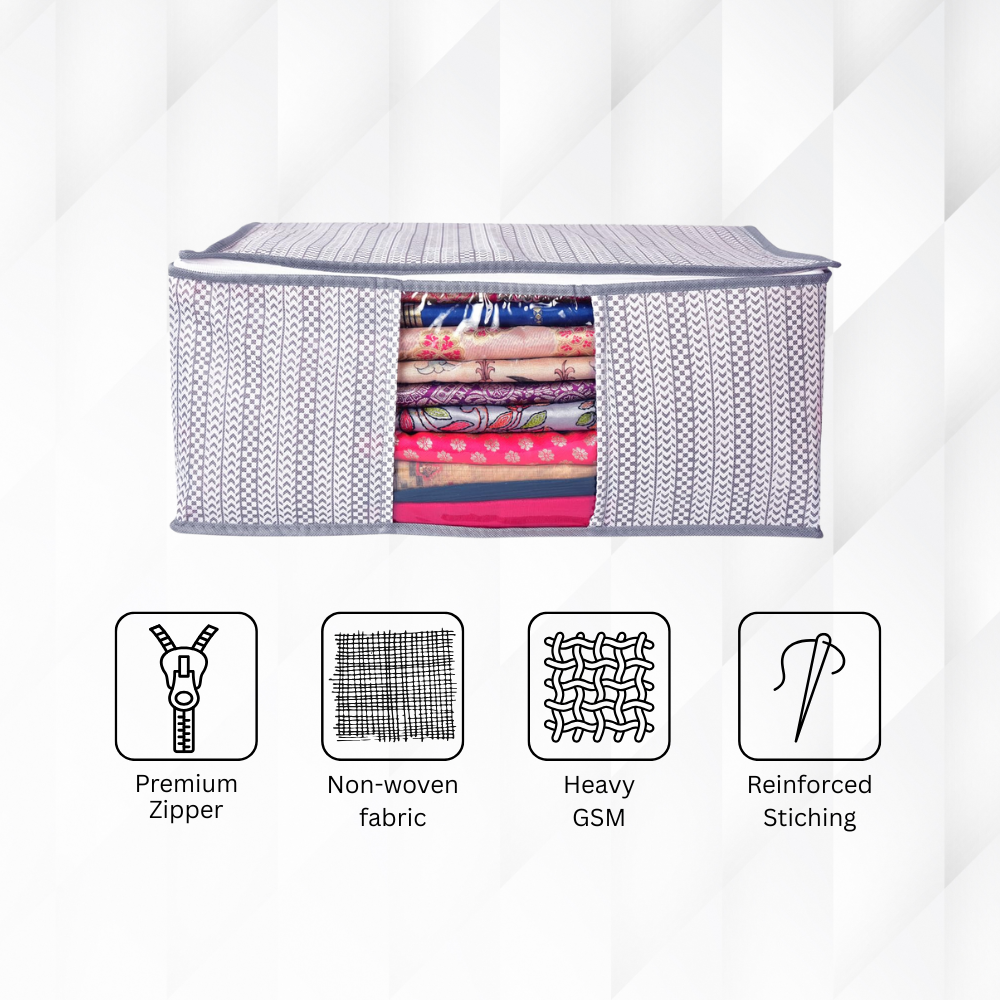 Non-Woven Saree Organizer Bags