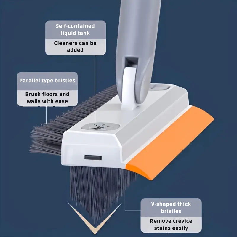 Long Handle Bathroom Cleaning Brush