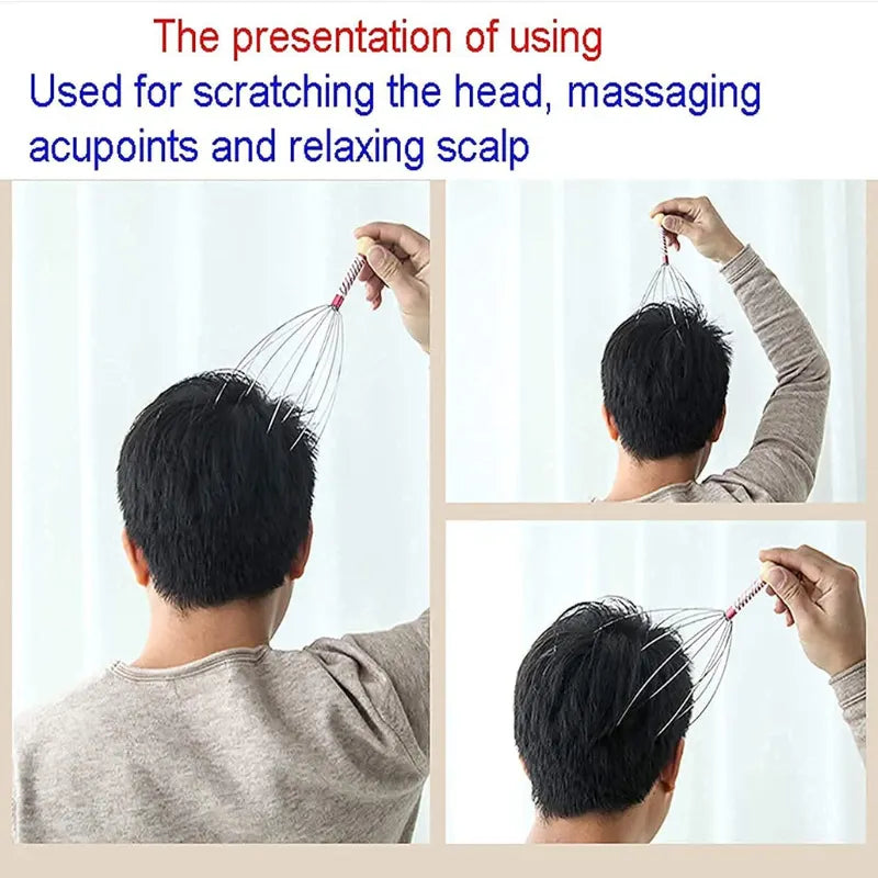 Hand Held Scalp Massager