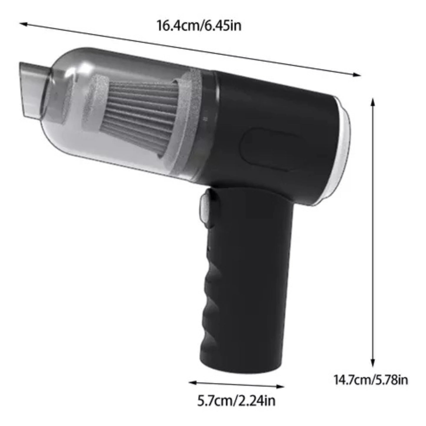 Car Vacuum Cleaner with Blower & Suction