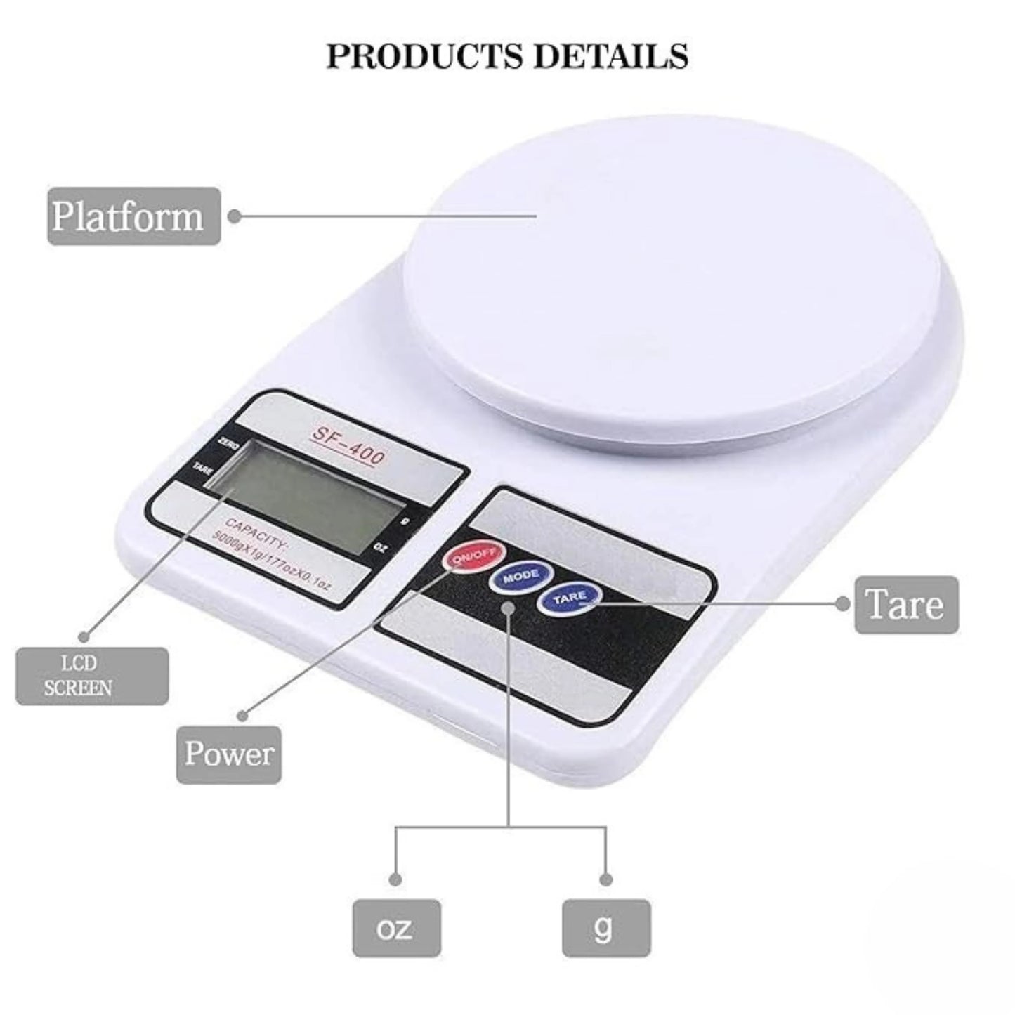 Digital Food Weighing Scale