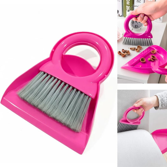 Small Broom Brush and Dustpan Set