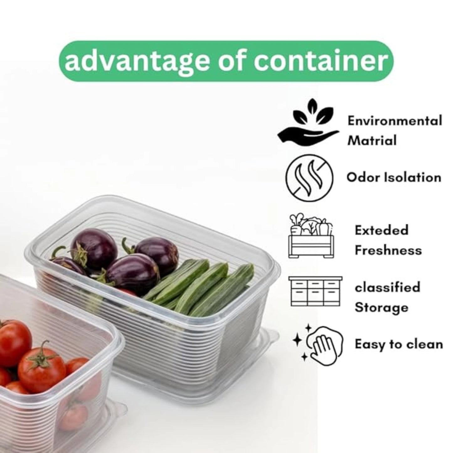 Fridge Storage Container | Food Storage Box