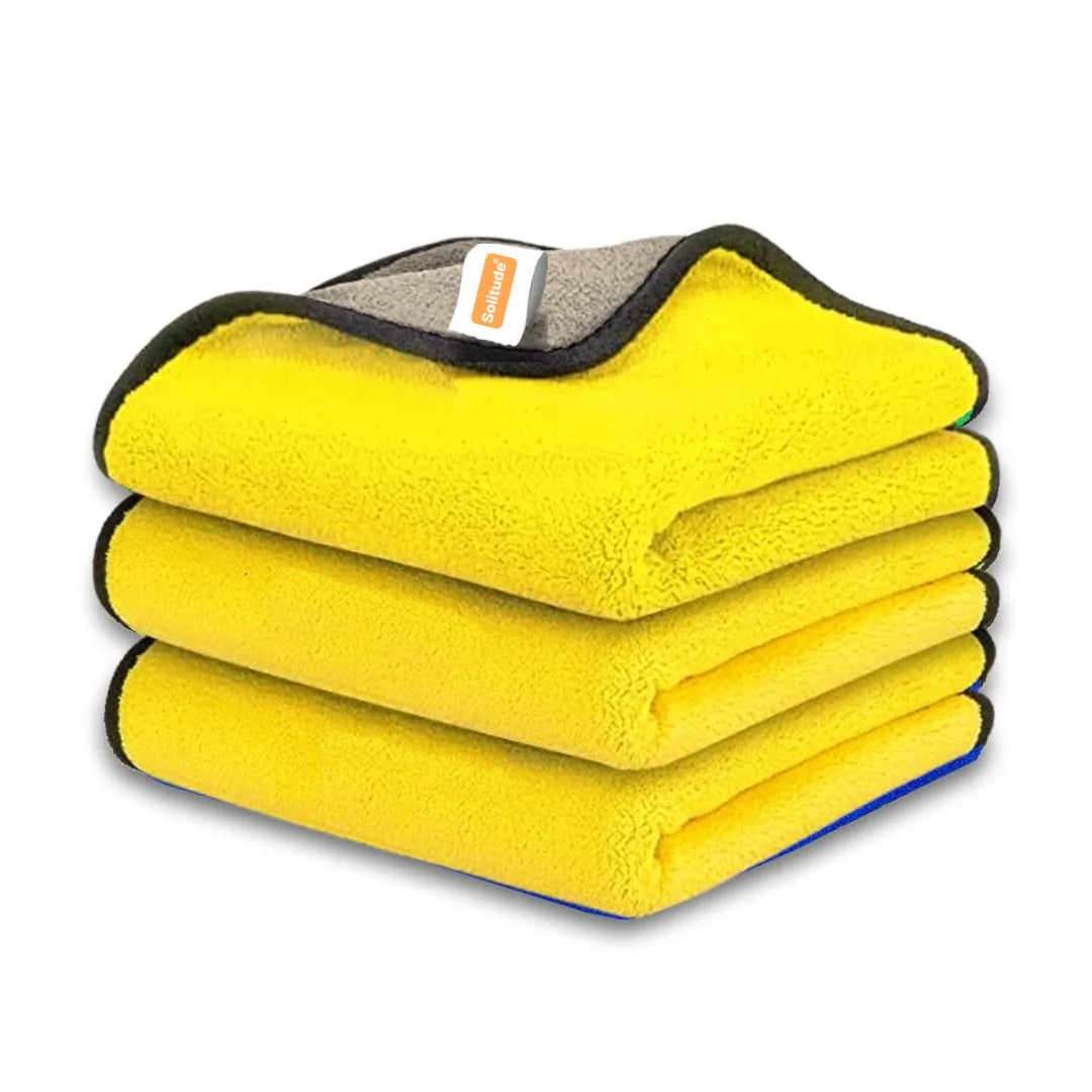 Solitude Microfiber Towel Cloth 40 x 40 cms, 400 GSM