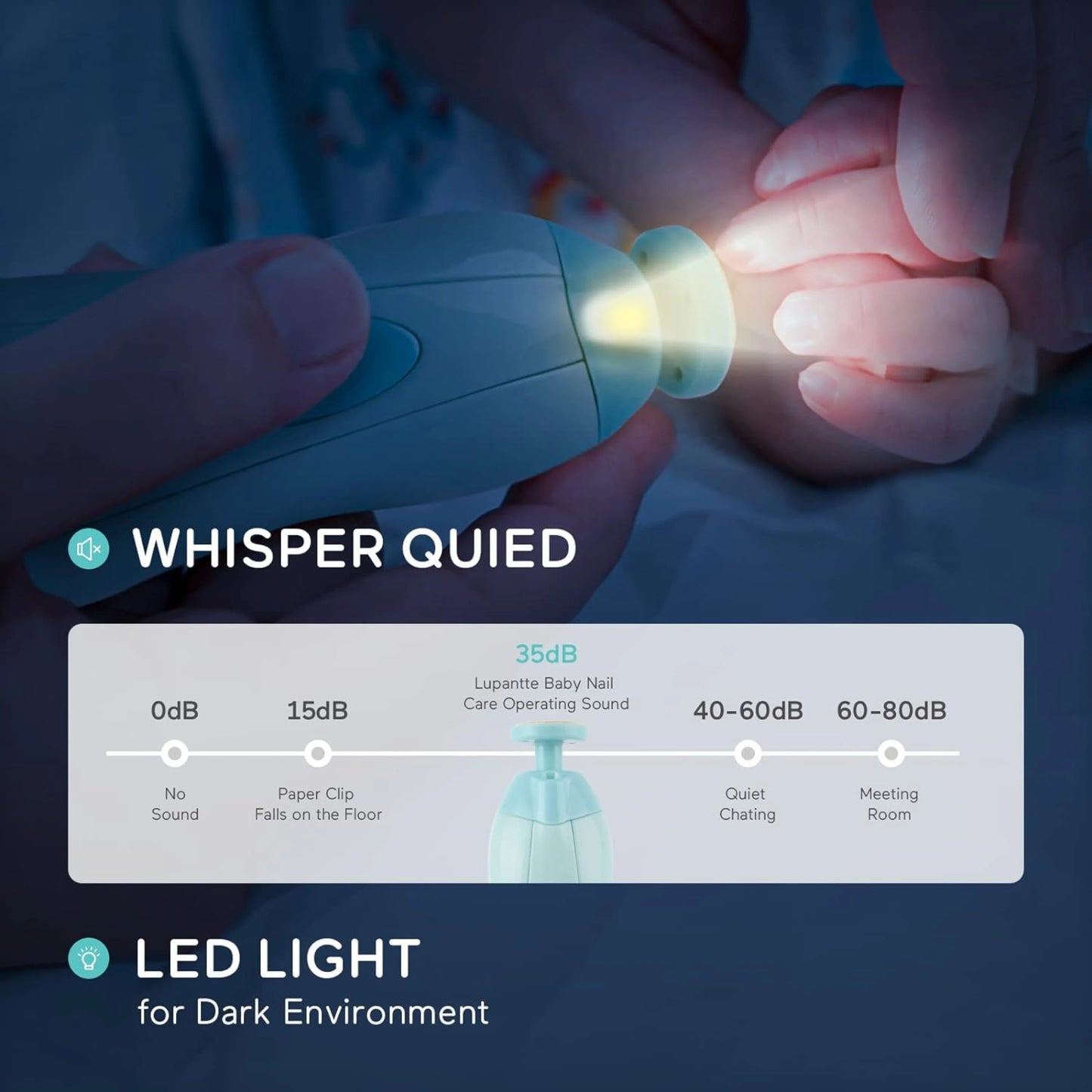 Electric Baby Nail Trimmer