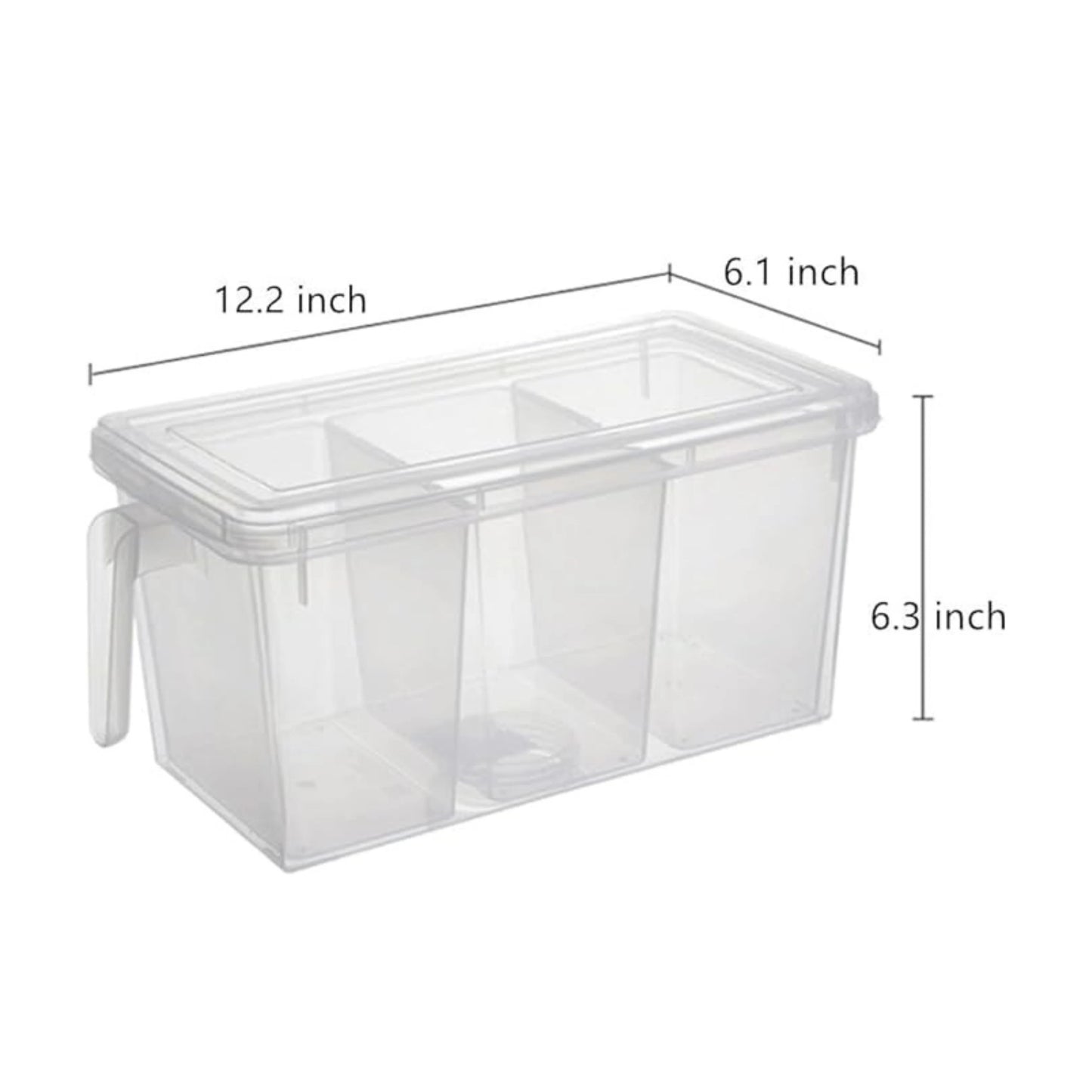 Fridge Storage Containers with Lid -4