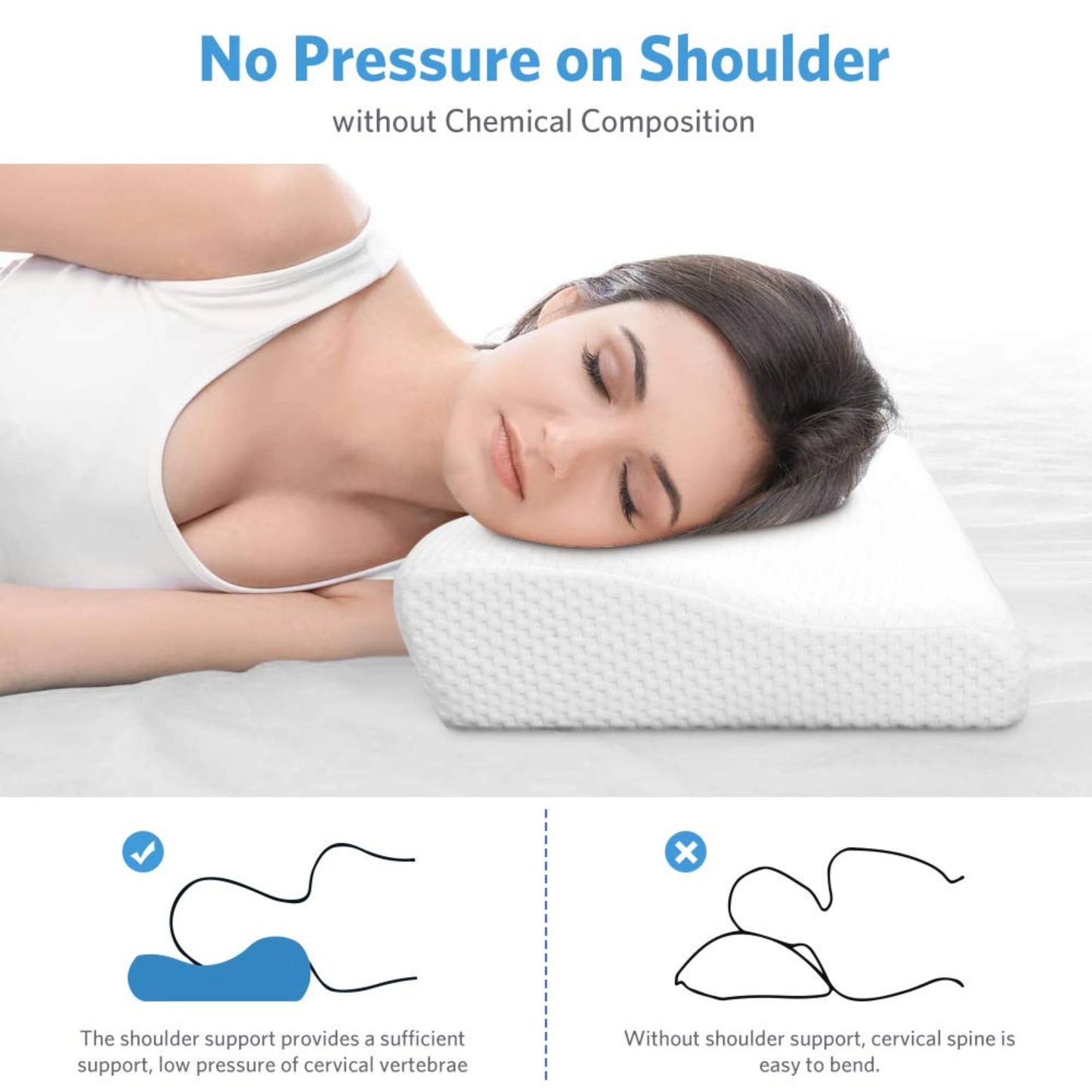 Cervical Memory Foam Pillow