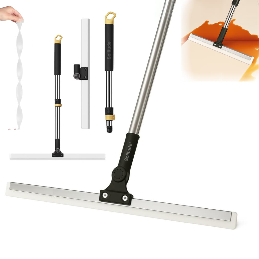 Magic Floor Scraping Broom (Multicolor)