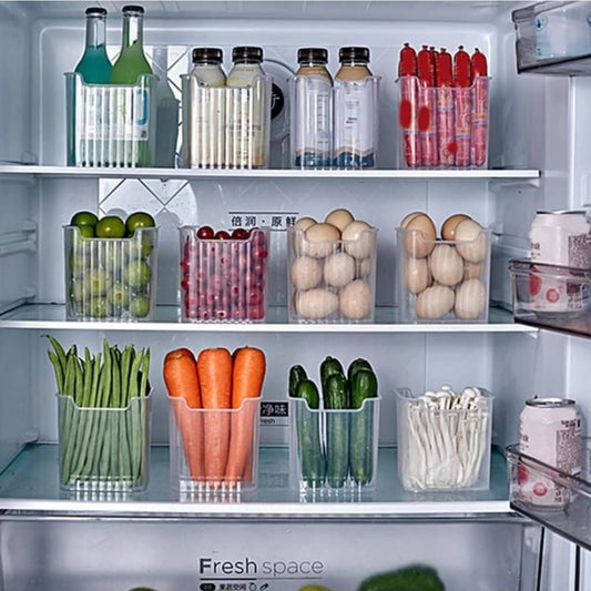Refrigerator Storage Containers (Pack of 6)