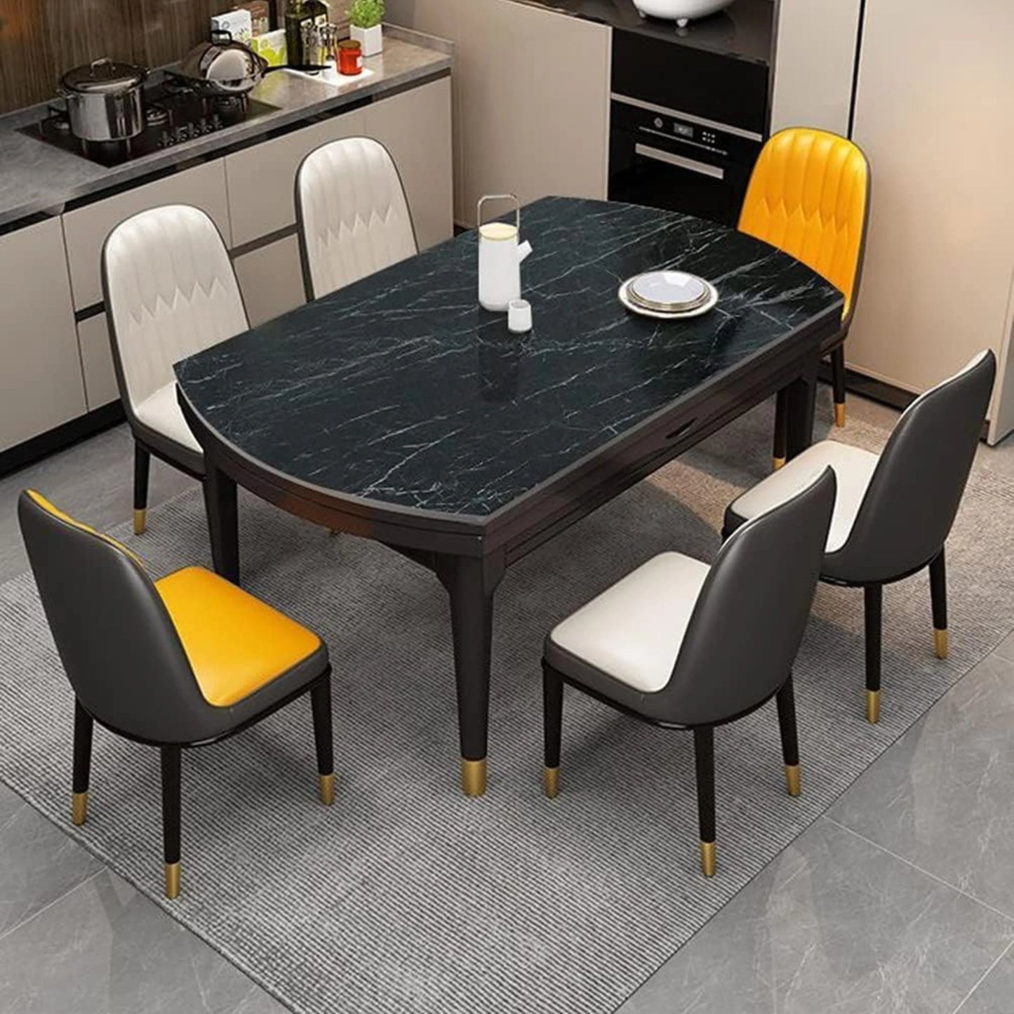 Black Marble Wallpaper Sticker