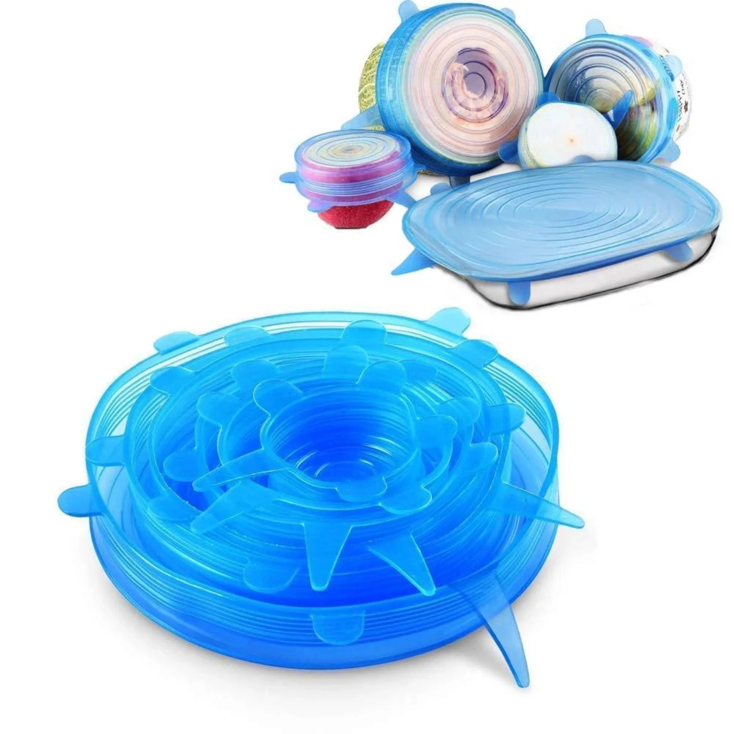 Stretch Lids for Round, Square & Rectangle Containers