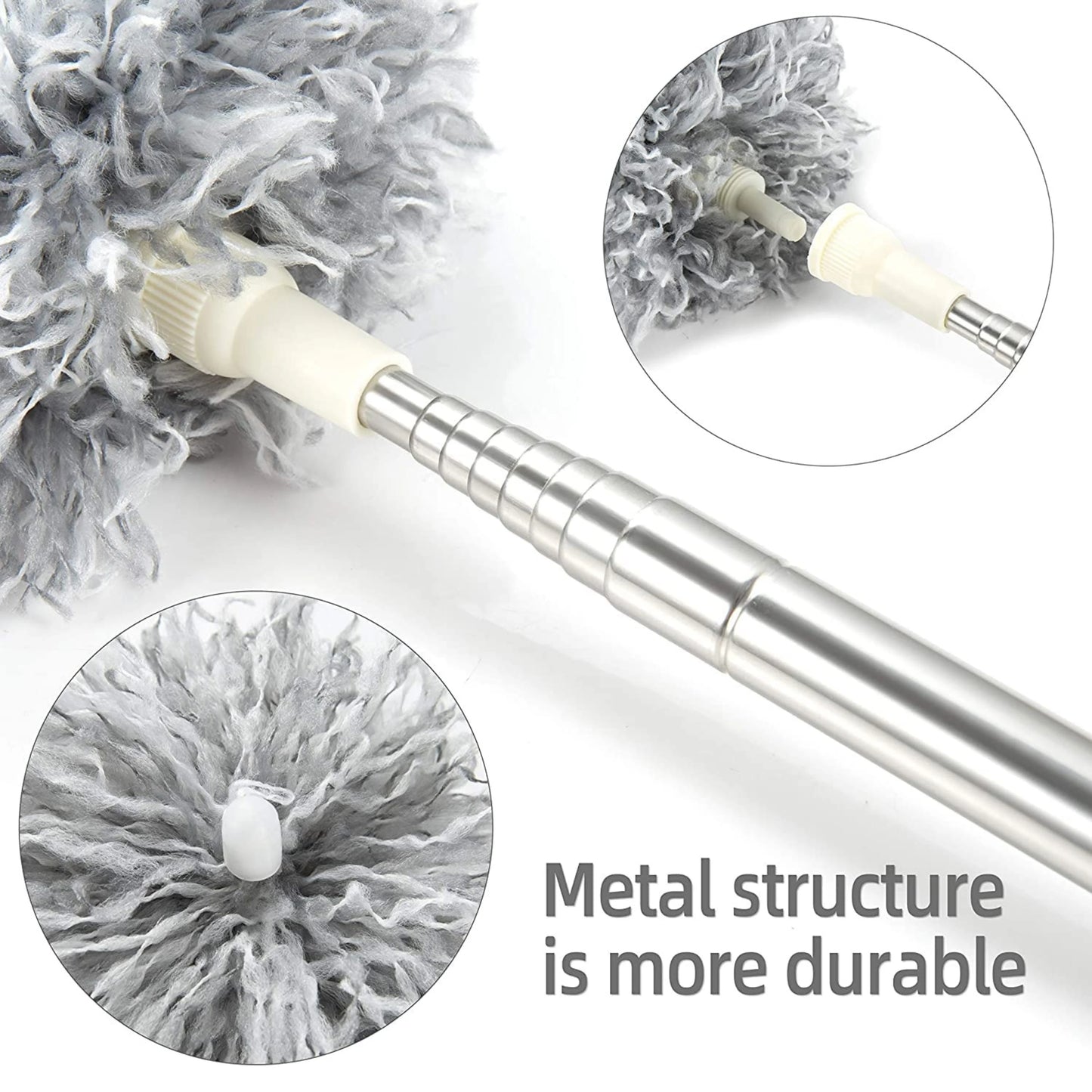 Extendable Microfiber Feather Duster