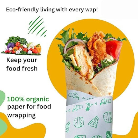 50 Meters Food Wrapping Paper Roll