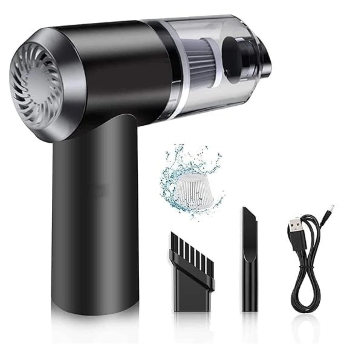 Car Vacuum Cleaner with Blower & Suction