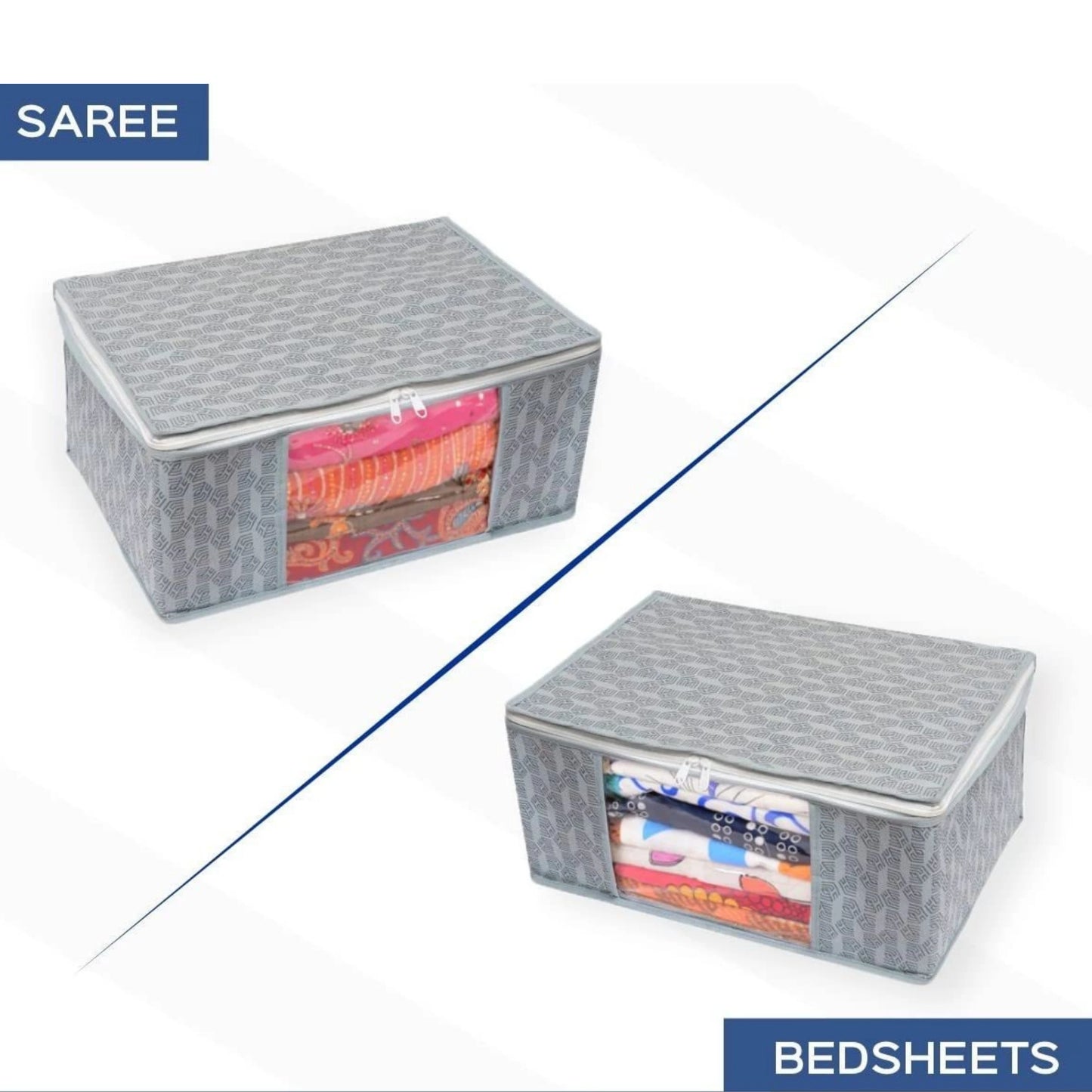 Non-Woven Saree Organizer Bags