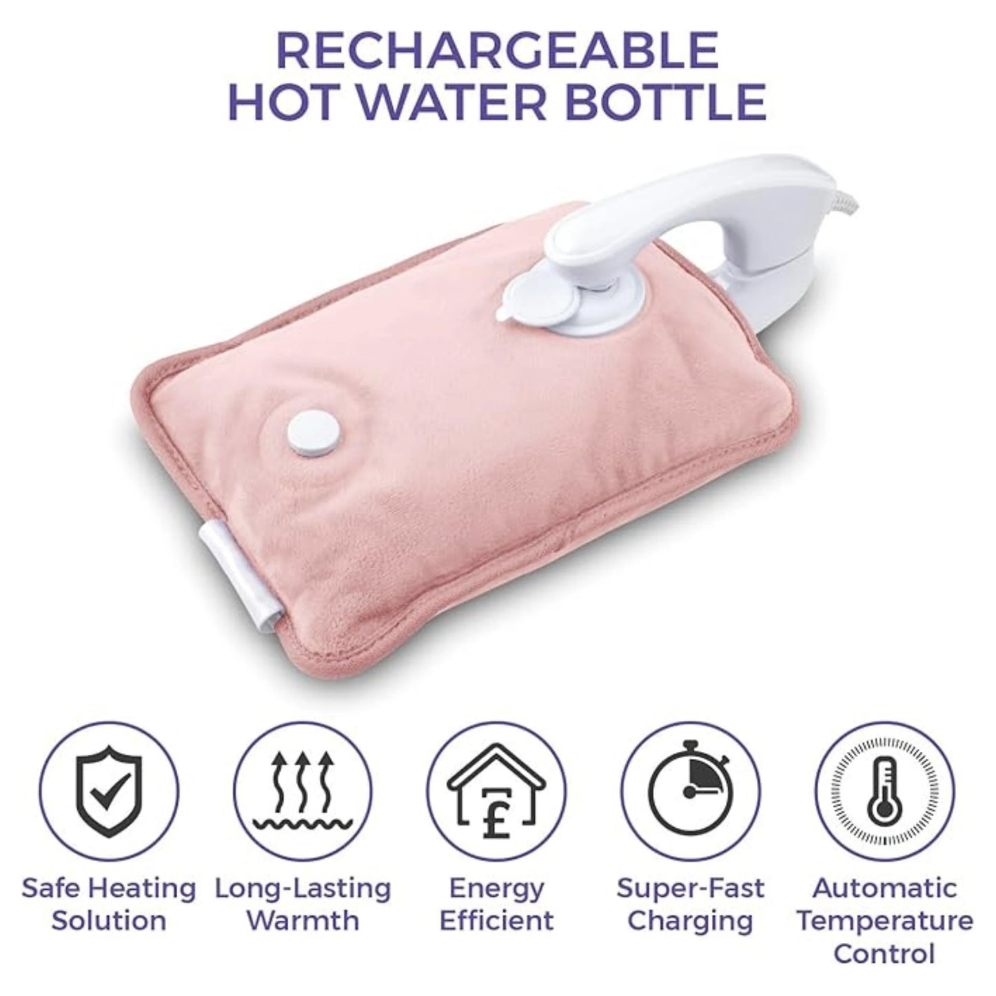 Electric Hot Water Bag for Pain Relief