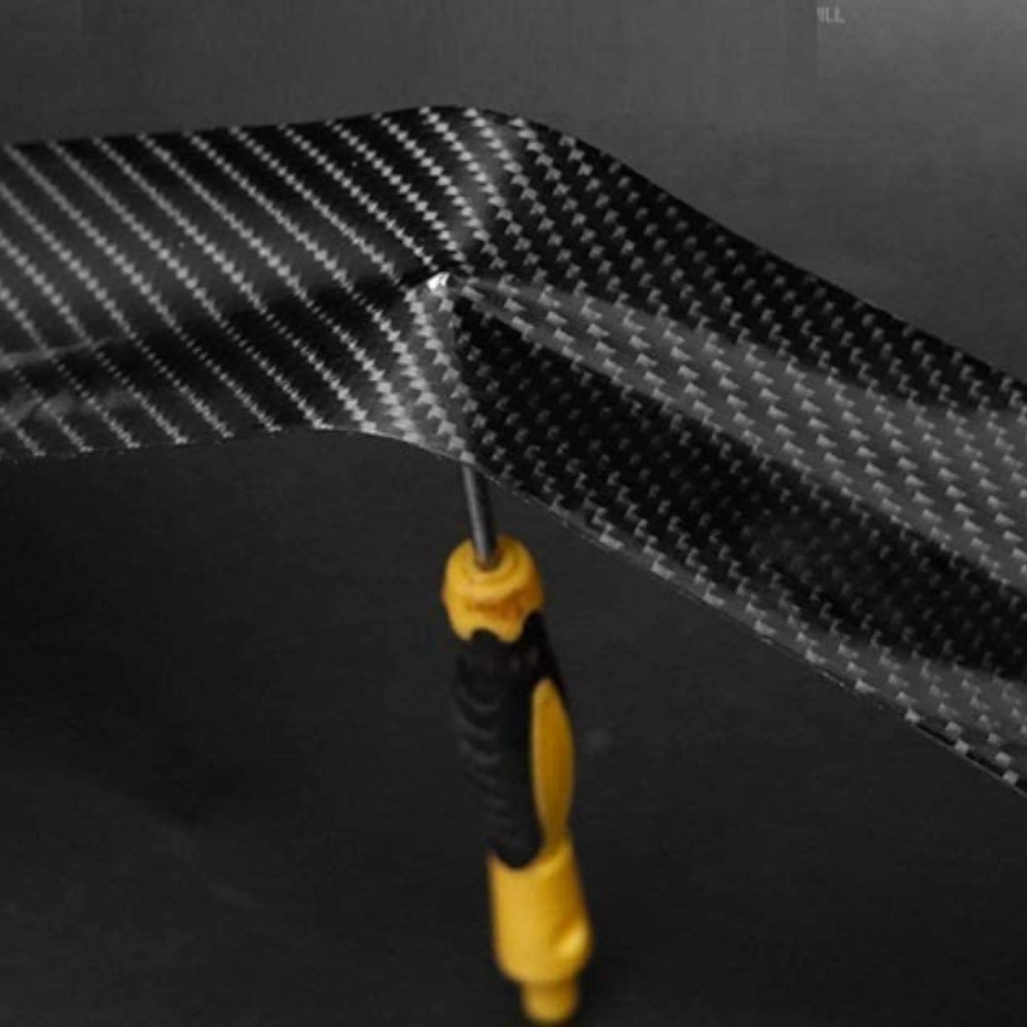 High Gloss Black Carbon Fiber PPF Tape