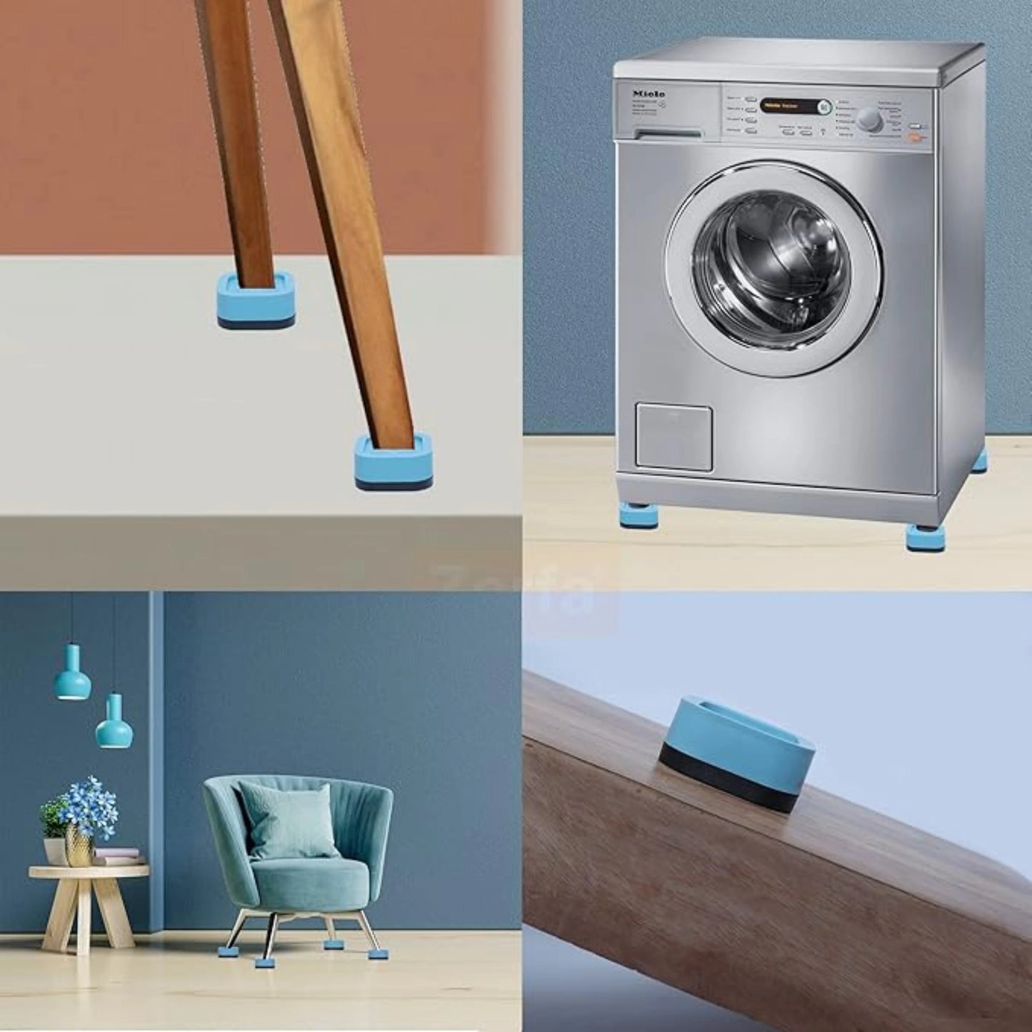 Anti-Vibration Washing Machine Feet Pads
