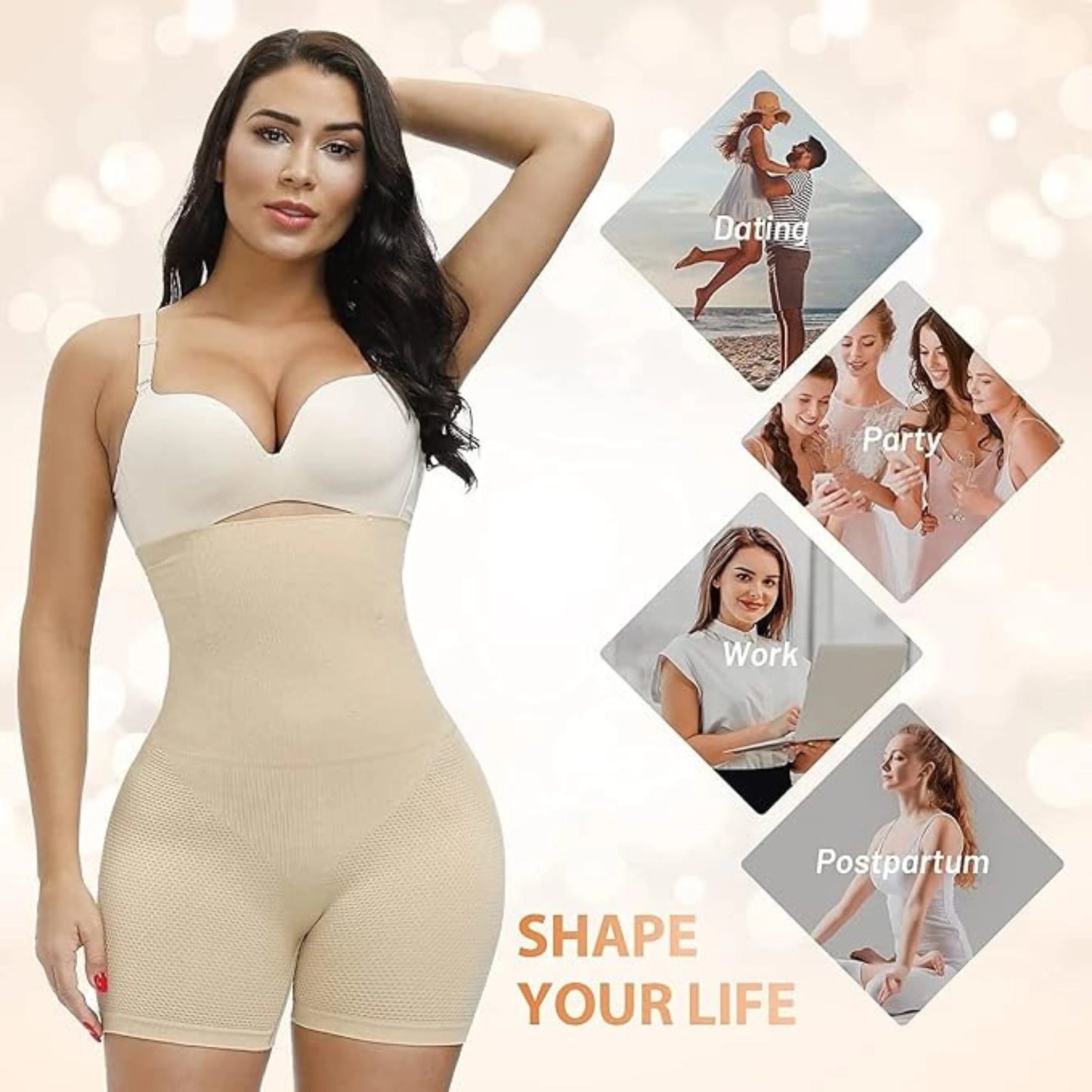 Women's High Waist Shaping Panties