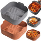 Square Silicone Air Fryer Liners