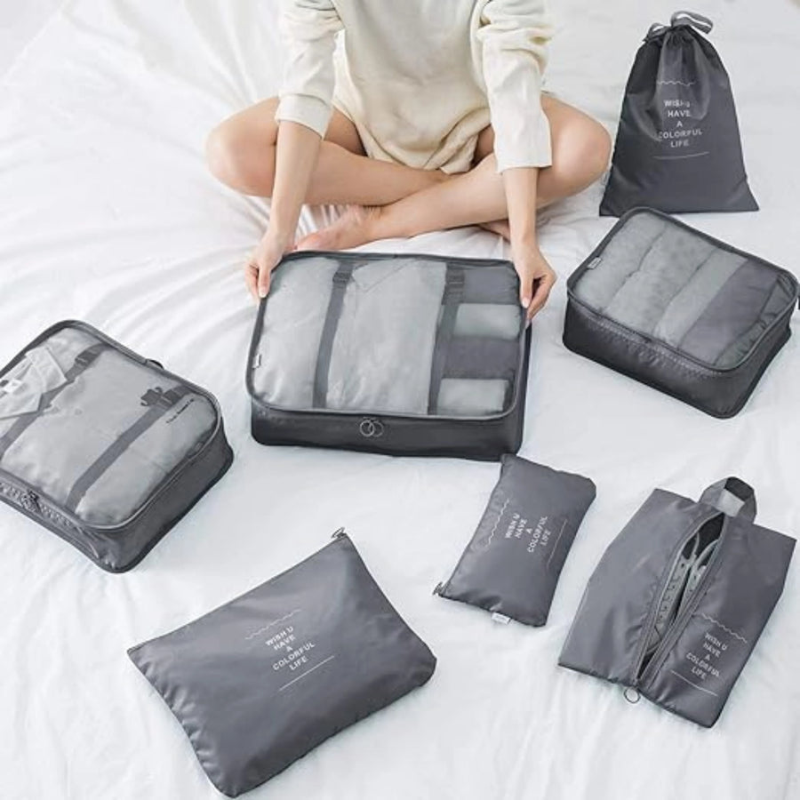 9-in-1 Travel Packing Cubes Organizer Set