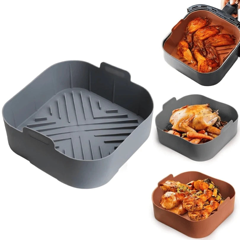 Square Silicone Air Fryer Liners