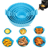 Reusable Silicone Air Fryer Liners (Set of 6)