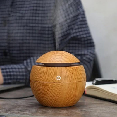 Wooden Cool Mist Humidifier and Oil Diffuser