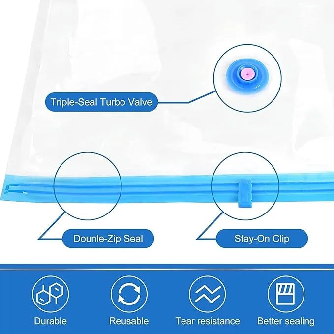 Vacuum Storage Bags (Pack of 5)