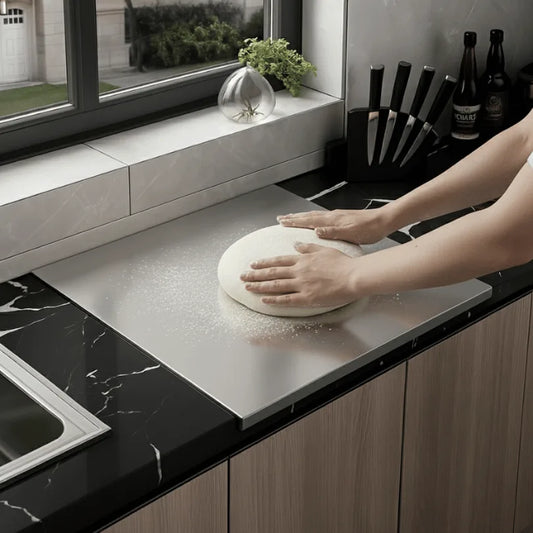 Stainless Steel Countertop Chopping Board for Kitchen