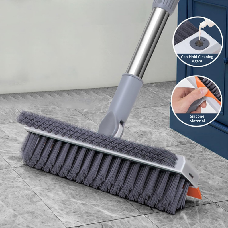 Long Handle Bathroom Cleaning Brush