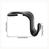Car Headrest Hook with 360° Rotation