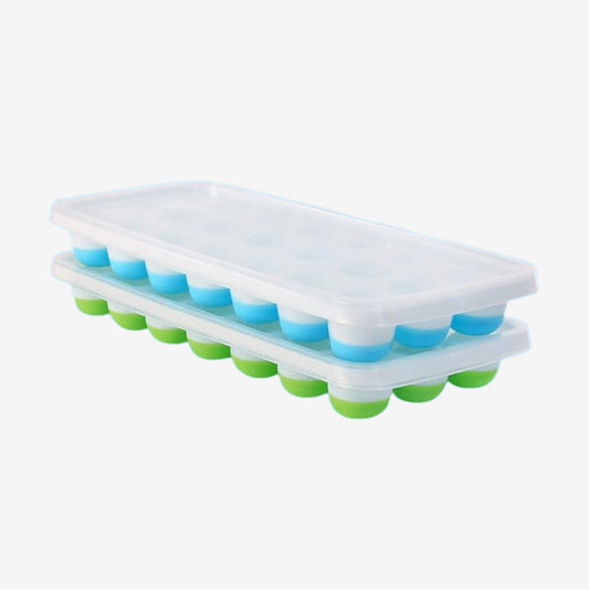 Round Pop Up Ice Cube Mold Trays