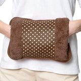 Electric Fur Velvet Heating Bag with Hand Pocket