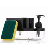 3-in-1 Soap Pump Dispenser with Sponge Holder