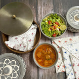 Floral Print Roti Cover