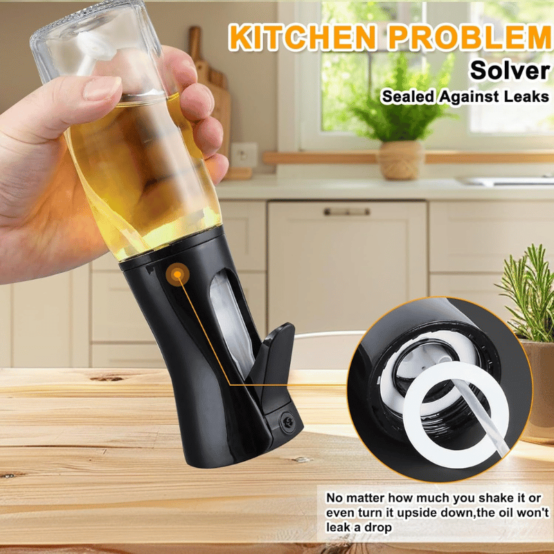 Olive Oil Sprayer and Dispenser Bottle