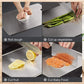 Premium Stainless Steel Chopping Board (36 CM X 25 CM)