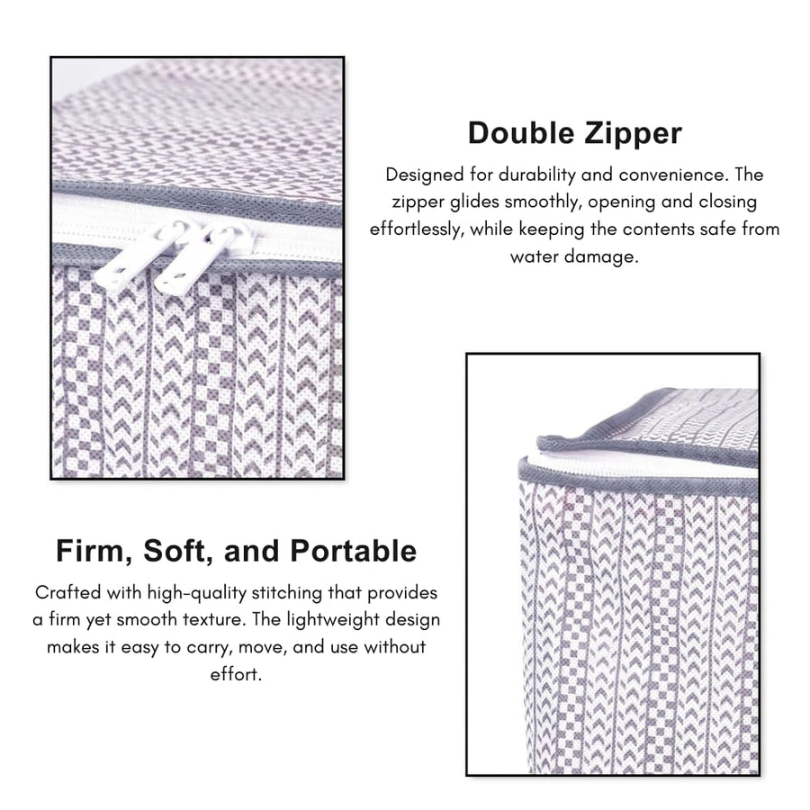 Non-Woven Saree Organizer Bags (Pack of 3)