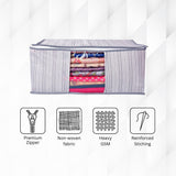 Non-Woven Saree Organizer Bags (Pack of 3)