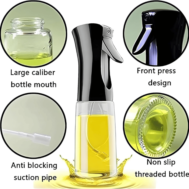 Olive Oil Sprayer and Dispenser Bottle