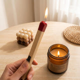 Matchstick Lighter, Long Handle Refillable Butane Gas Flame Lighter for Kitchen Stove, Candles, BBQ & Camping, Compact & Portable