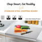 Stainless Steel Countertop Chopping Board for Kitchen