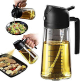 2 In 1 Glass Oil Spray Bottle