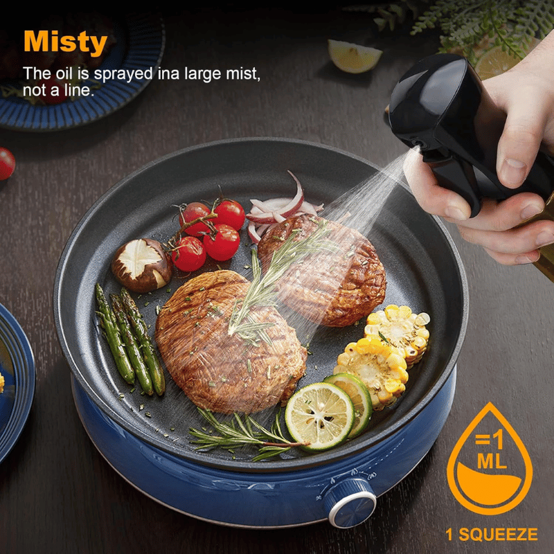Olive Oil Sprayer and Dispenser Bottle