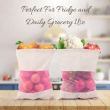 Cotton Vegetable Bag (Pack of 3)