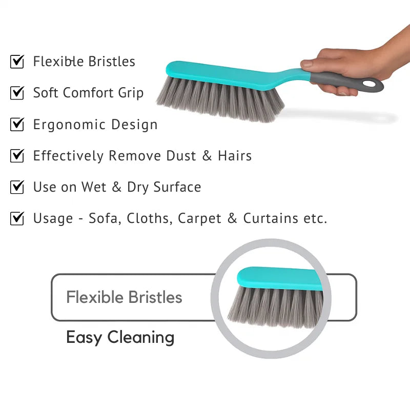 Long Handle Dust Remover Brush for Sofas and Cars