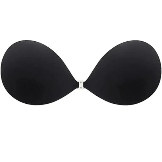 Strapless Sticky Push up Lift Bra (Black)