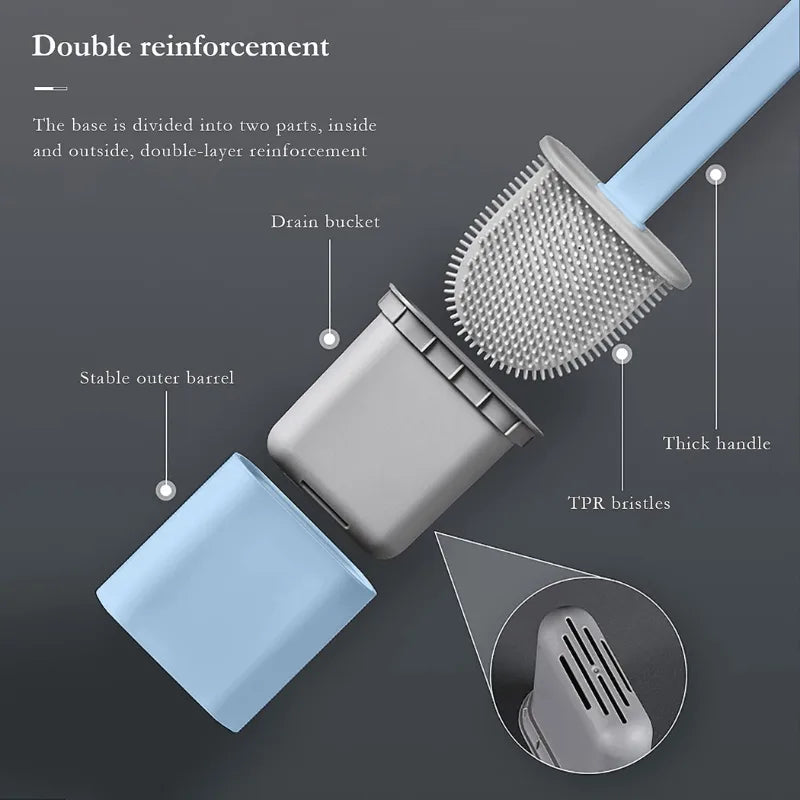 Toilet Brush and Holder Set